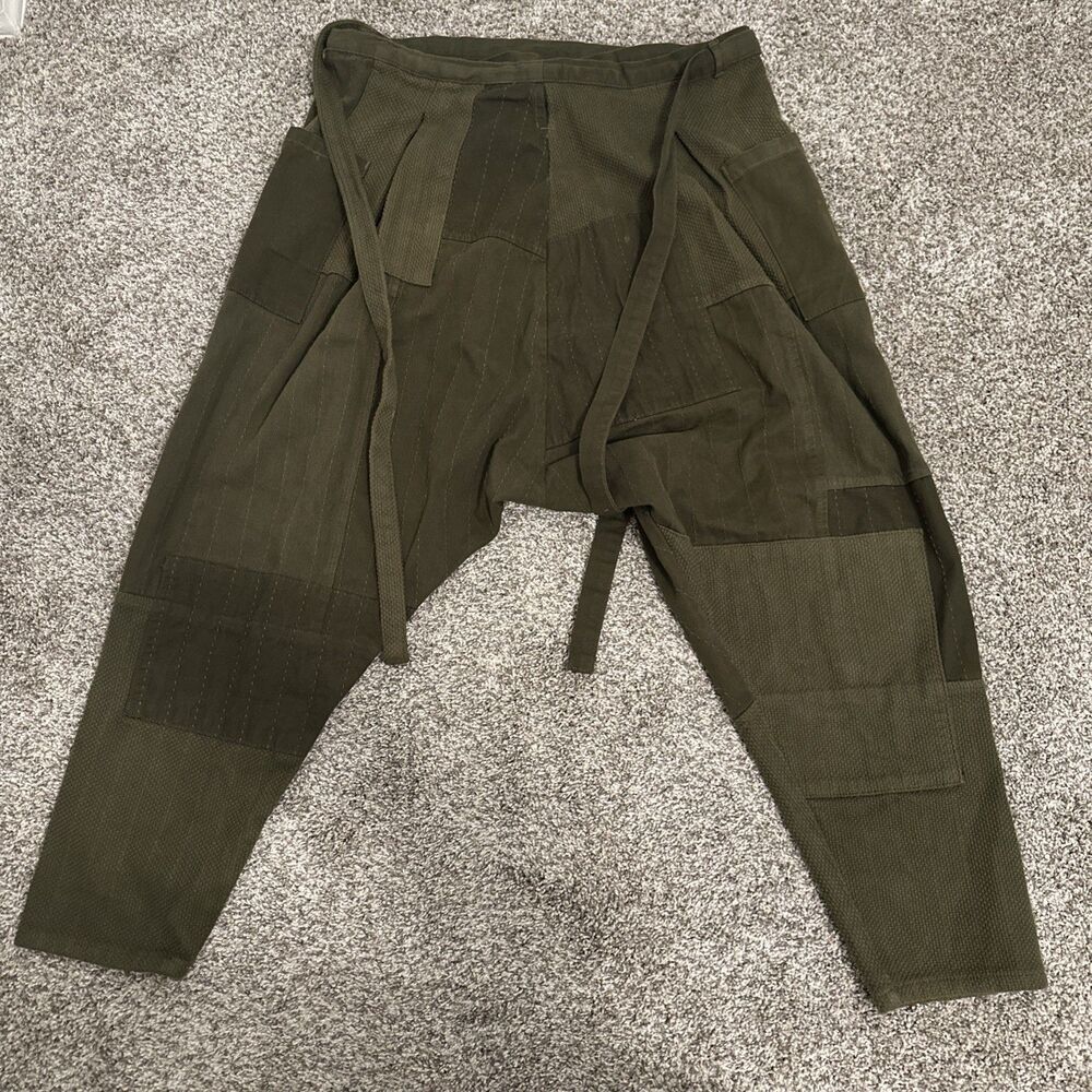 Prospective Flow Momohiki Pants Men’s Size M Green Tapered Japanese Workwear